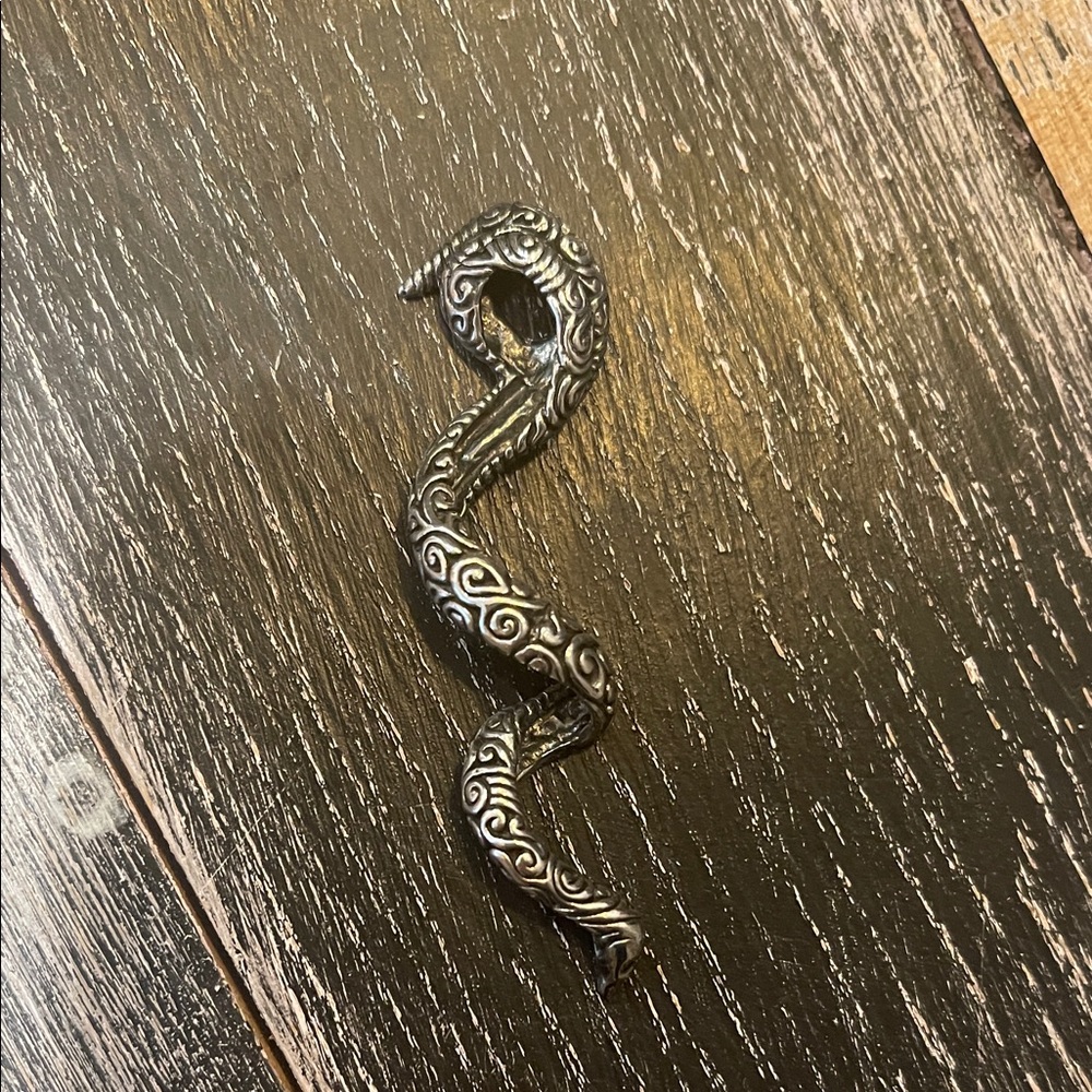 Silver Snake Pendant
